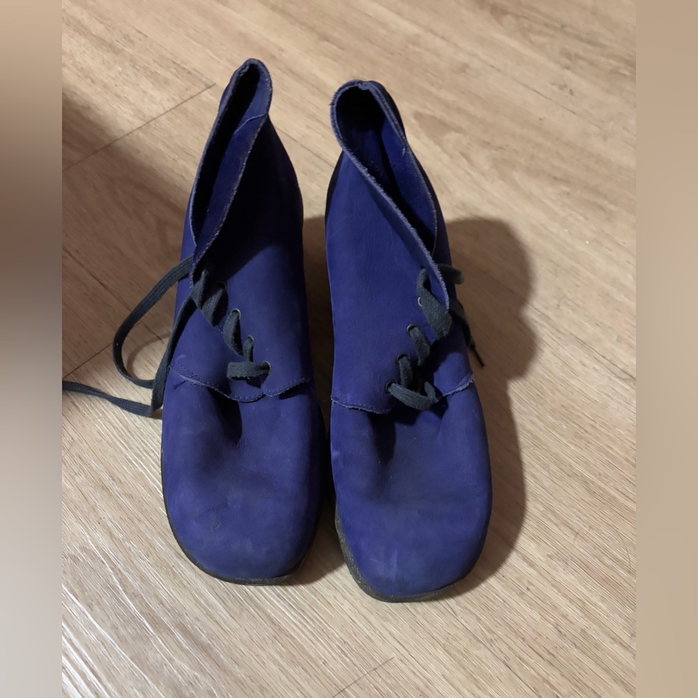 Arche Size 36 (US 6) Women's Shoes - Purple Boots Platforms Wedges